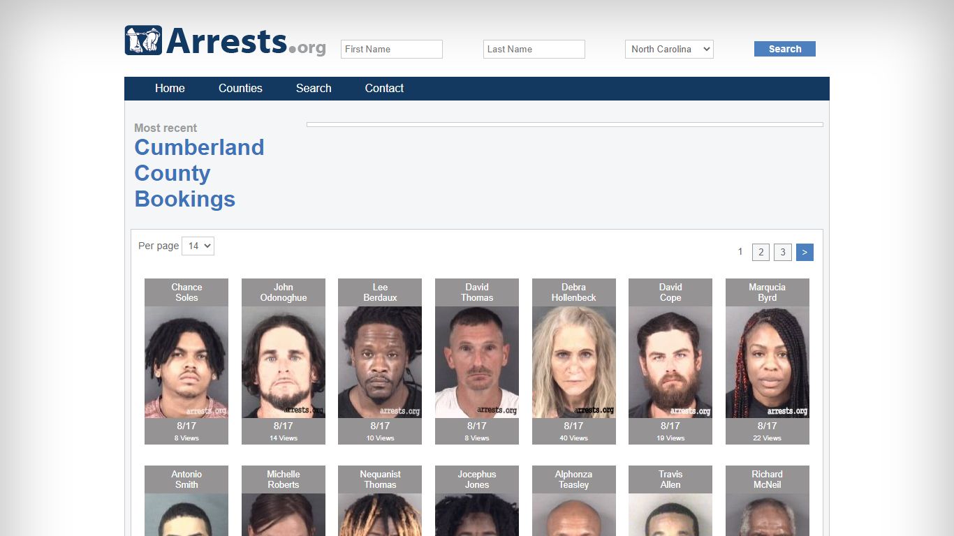 Cumberland County Arrests and Inmate Search